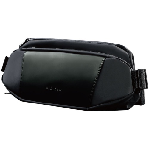 Сумка кроссбоди FlipSling, черная c зеленым фото 3 Сумка кроссбоди FlipSling, черная c зеленым фото 3