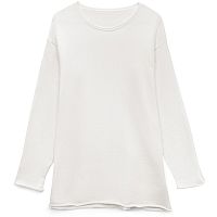 Лонгслив унисекс Siluetti Fuori, молочно-белый