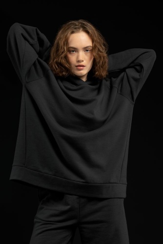 Худи унисекс H1, черное Худи унисекс H1, черное