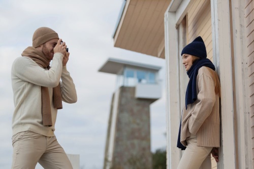 Шапка Cordelia, бежевая фото 10