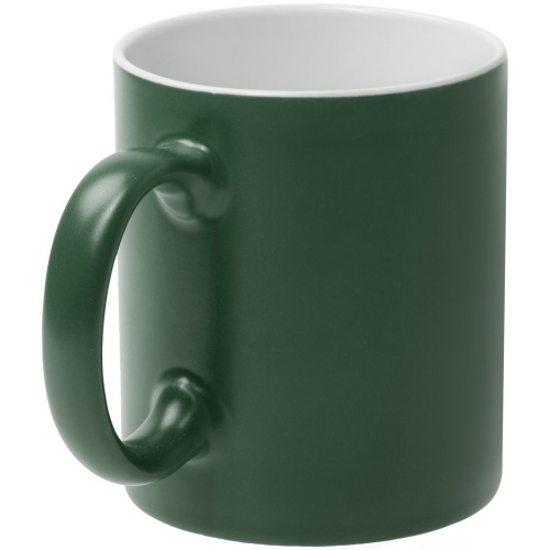 Кружка Promo матовая, темно-зеленая фото 3 Кружка Promo матовая, темно-зеленая фото 3