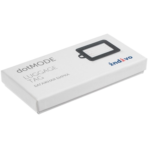 Багажная бирка dotMODE, черная фото 7 Багажная бирка dotMODE, черная фото 7