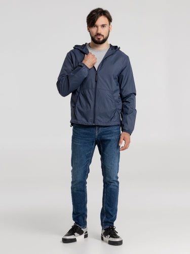 Ветровка Turvind, темно-синяя фото 10