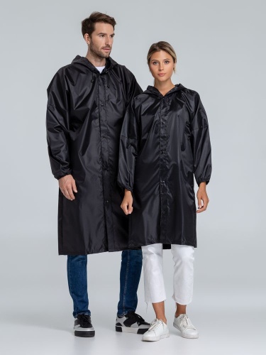 Дождевик унисекс Rainman Strong, черный фото 9 Дождевик унисекс Rainman Strong, черный фото 9