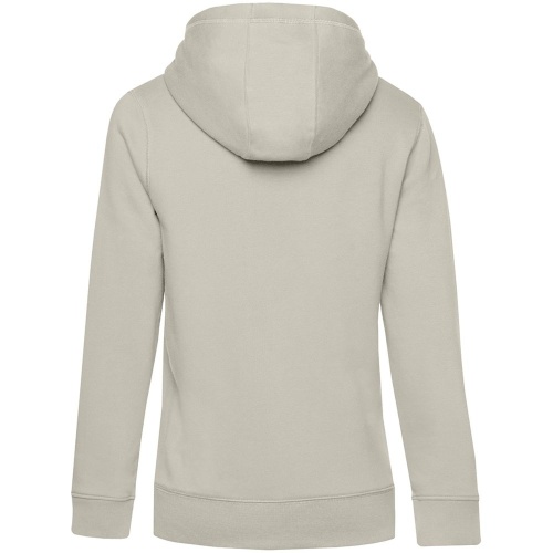 Толстовка с капюшоном женская Queen, дымчато-серая фото 3 Толстовка с капюшоном женская Queen, дымчато-серая фото 3