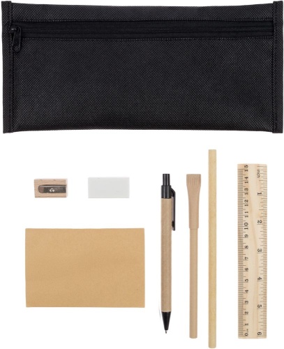 Канцелярский набор Scribe, с блокнотом, черный фото 4 Канцелярский набор Scribe, с блокнотом, черный фото 4