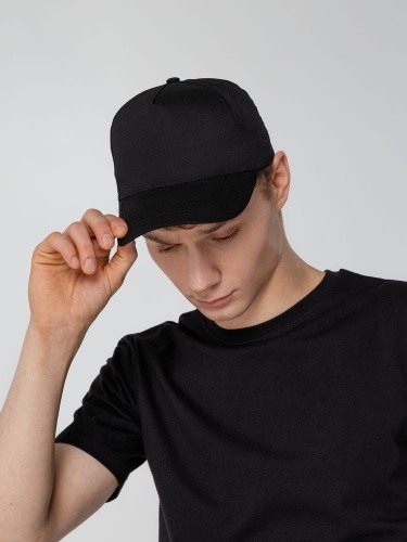 Бейсболка Promo, черная фото 6 Бейсболка Promo, черная фото 6