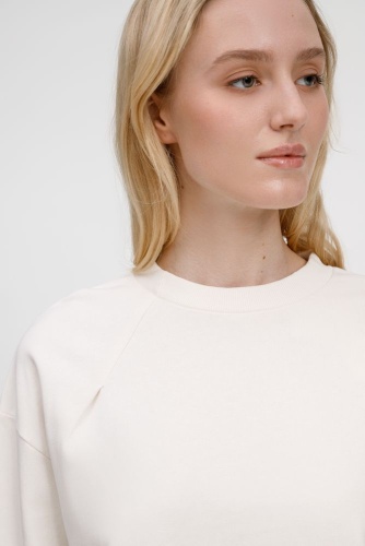 Свитшот унисекс Sinkopa, молочно-белый фото 3