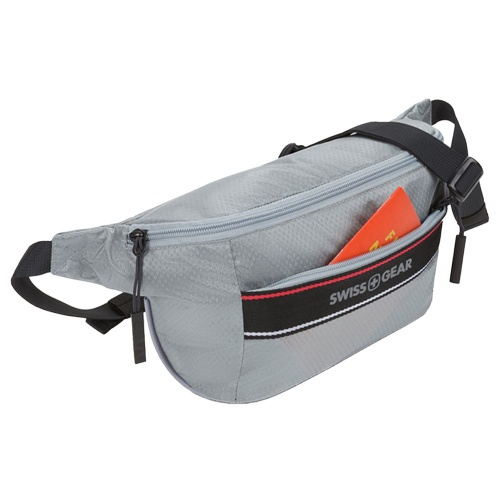 Поясная сумка Swissgear, светло-серая фото 3 Поясная сумка Swissgear, светло-серая фото 3
