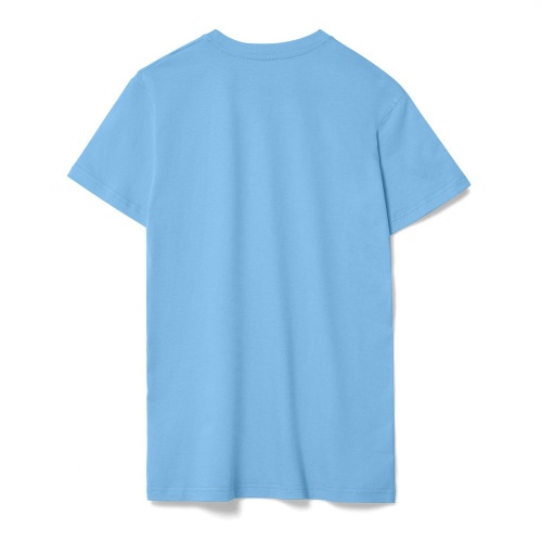 Футболка унисекс T-Bolka 160, голубая фото 3