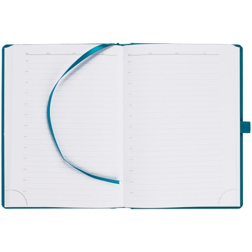 Ежедневник Favor, недатированный, бирюзовый фото 7 Ежедневник Favor, недатированный, бирюзовый фото 7