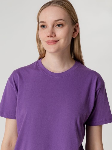 Футболка унисекс Regent 150, фиолетовая фото 8