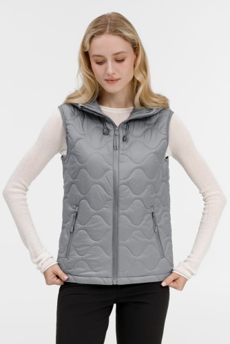 Жилет унисекс Tarnaby, светло-серый фото 2 Жилет унисекс Tarnaby, светло-серый фото 2