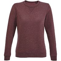 Толстовка женская Sully Women, бордовый меланж