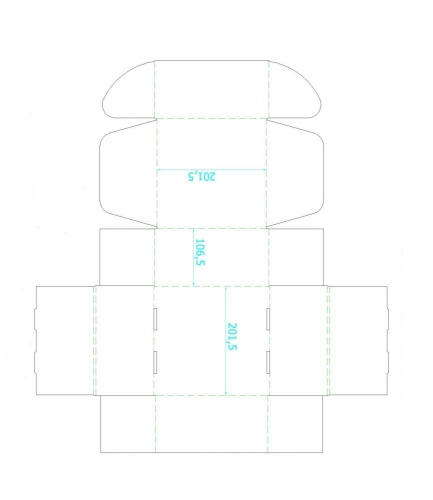 Коробка Medio, белая фото 4