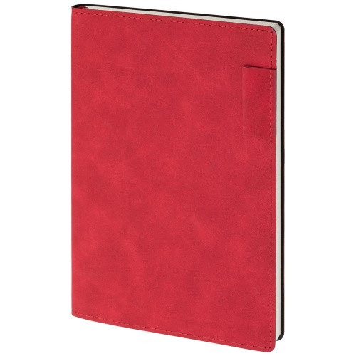Ежедневник Lable Touch, недатированный, красный фото 2
