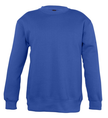 Толстовка детская New Supreme Kids 280, ярко-синяя Толстовка детская New Supreme Kids 280, ярко-синяя