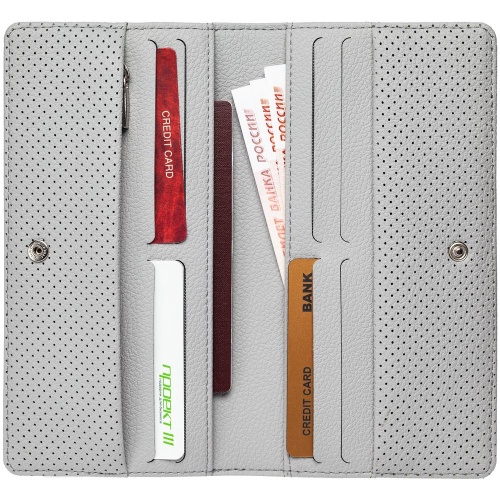 Кошелек dotMODE, серый фото 5 Кошелек dotMODE, серый фото 5