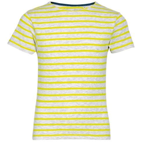 Футболка детская Miles Kids серый с желтым Футболка детская Miles Kids серый с желтым