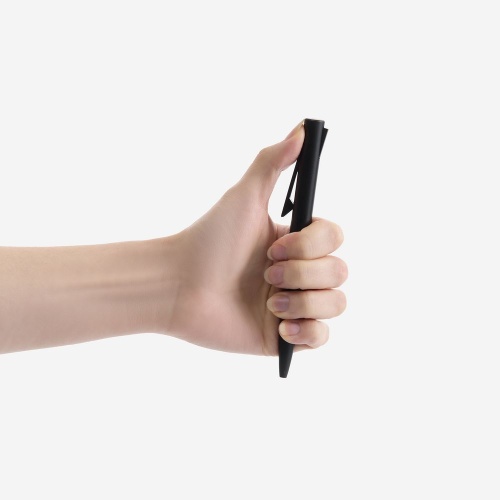 Ручка шариковая Snap, матовая черная фото 4