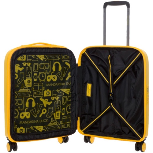 Чемодан Logoduck S, желтый фото 2