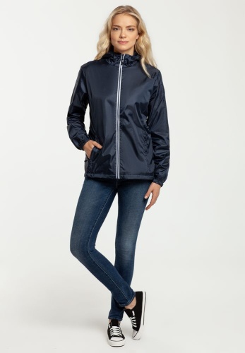 Ветровка женская Fastplant темно-синяя фото 11