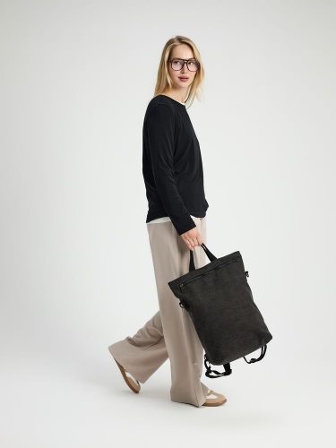 Рюкзак-шопер Casual, черный фото 5 Рюкзак-шопер Casual, черный фото 5