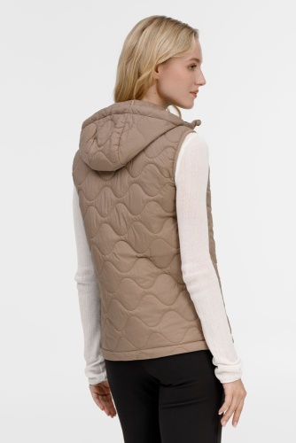 Жилет унисекс Tarnaby, бежевый фото 6 Жилет унисекс Tarnaby, бежевый фото 6