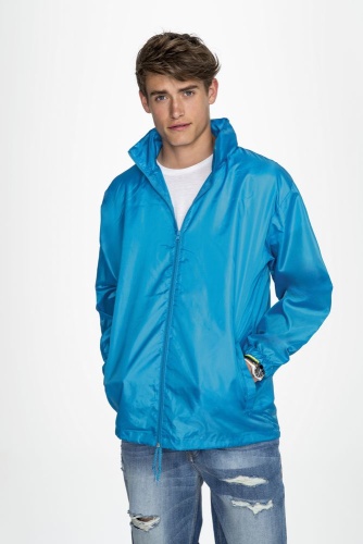 Ветровка унисекс Shift, ярко-синяя фото 6 Ветровка унисекс Shift, ярко-синяя фото 6