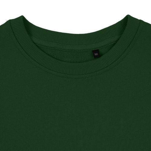 Толстовка Unit Toima Heavy, темно-зеленая фото 4