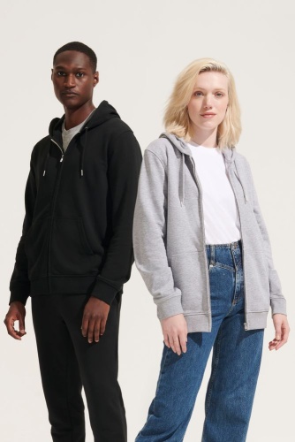 Толстовка унисекс Calipso, черная фото 3