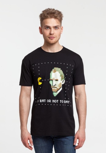 Футболка мужская «Ван-Пакман», черная Футболка мужская «Ван-Пакман», черная