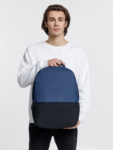 Рюкзак Twindale, темно-синий с черным фото 6