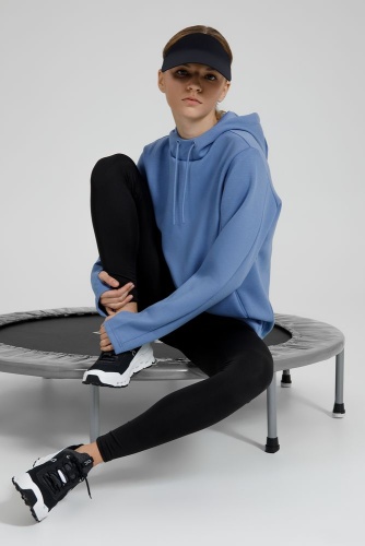 Худи унисекс Begi, синее фото 5 Худи унисекс Begi, синее фото 5