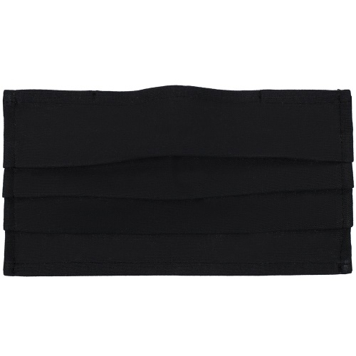 Маска гигиеническая Respire, двухслойная, немедицинская, черная фото 3