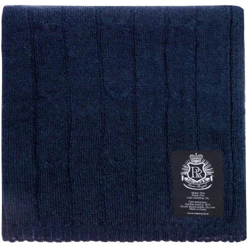 Плед Grasse, синий фото 2