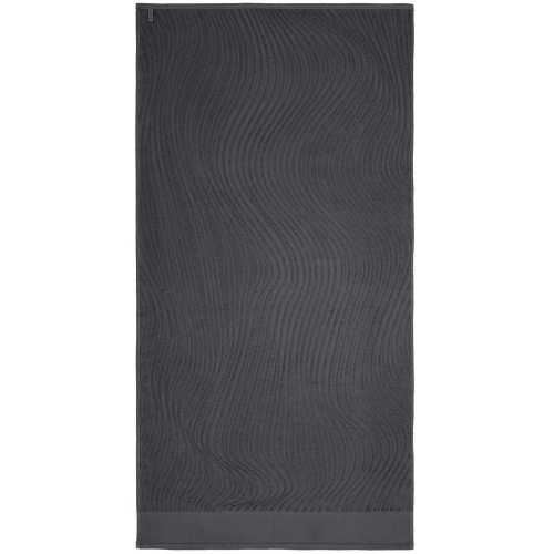 Полотенце New Wave, большое, серое фото 4