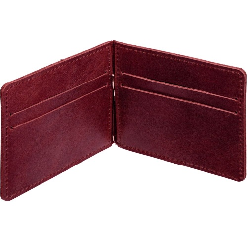 Зажим для купюр Apache, темно-красный фото 6 Зажим для купюр Apache, темно-красный фото 6