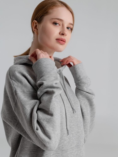 Толстовка с капюшоном Slam 320, серый меланж фото 12 Толстовка с капюшоном Slam 320, серый меланж фото 12