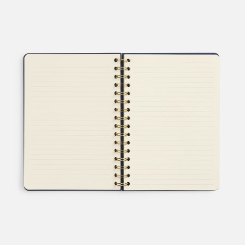 Ежедневник Spiral, недатированный, синий фото 2