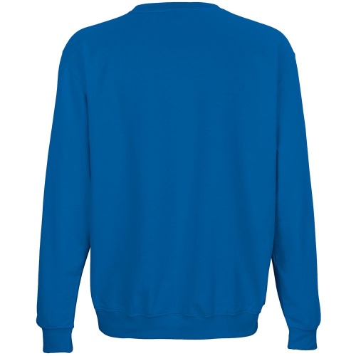 Свитшот унисекс Columbia, ярко-синий фото 4