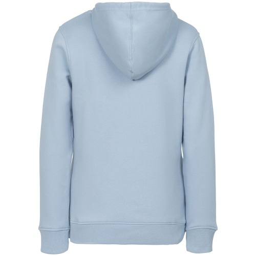 Худи с вышивкой женское Do Love, серо-голубое фото 3