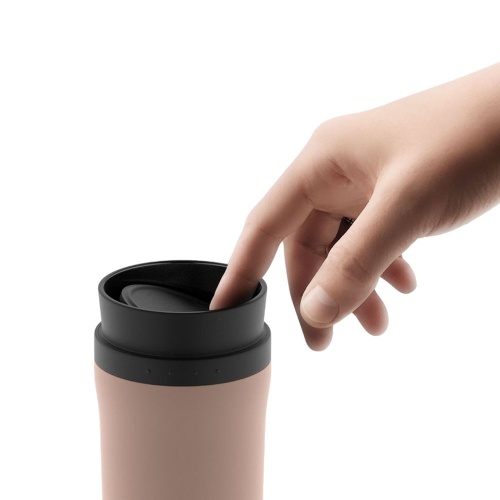 Термокружка Juta, бежевая фото 4 Термокружка Juta, бежевая фото 4