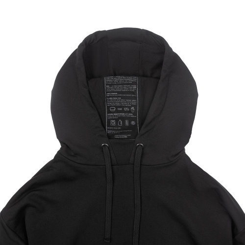 Худи оверсайз «Чистая соль», черное фото 4 Худи оверсайз «Чистая соль», черное фото 4