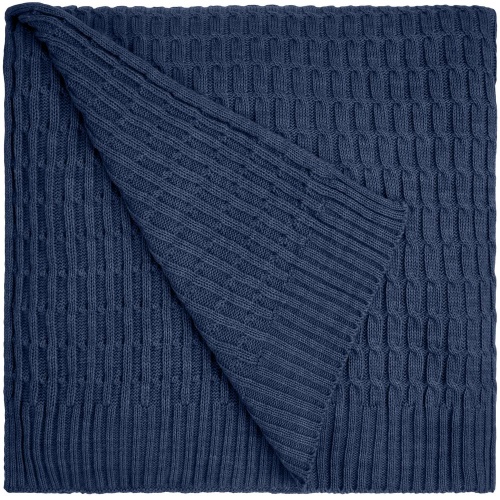 Плед Slumberland, синий (джинс) фото 3