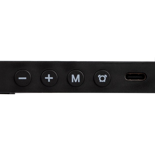 Зарядная станция с будильником Clock Nest, черная фото 9 Зарядная станция с будильником Clock Nest, черная фото 9