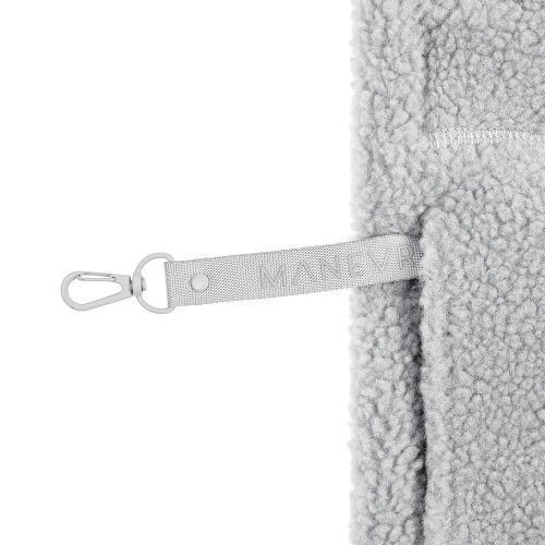 Анорак унисекс Oblako, светло-серый фото 4