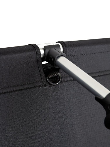 Раскладушка туристическая XJC04, черная фото 3