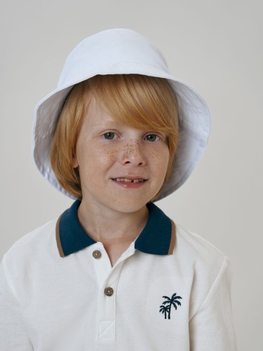 Панама детская Challenge Kids, белая фото 3 Панама детская Challenge Kids, белая фото 3