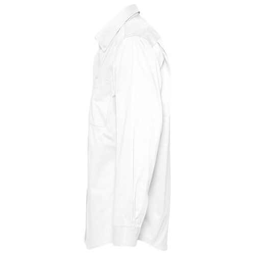 Рубашка мужская с длинным рукавом Bel Air, белая фото 4 Рубашка мужская с длинным рукавом Bel Air, белая фото 4